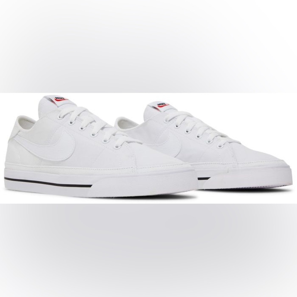 New Nike Court Legacy Canvas 'White' Size 8.5